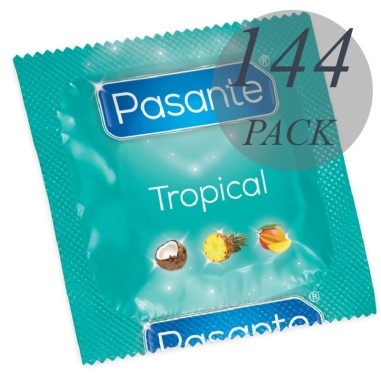 144 Preservativos Tropical Pasante - PR2010362986