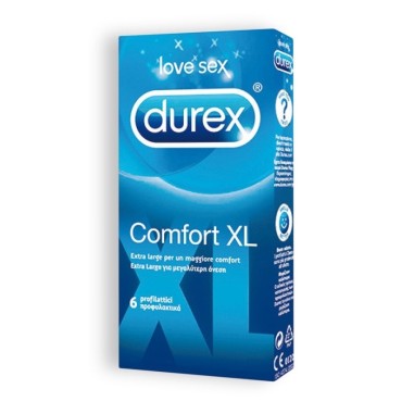 Preservativos Durex Comfort Xl - 6 Unidades - PR2010333977