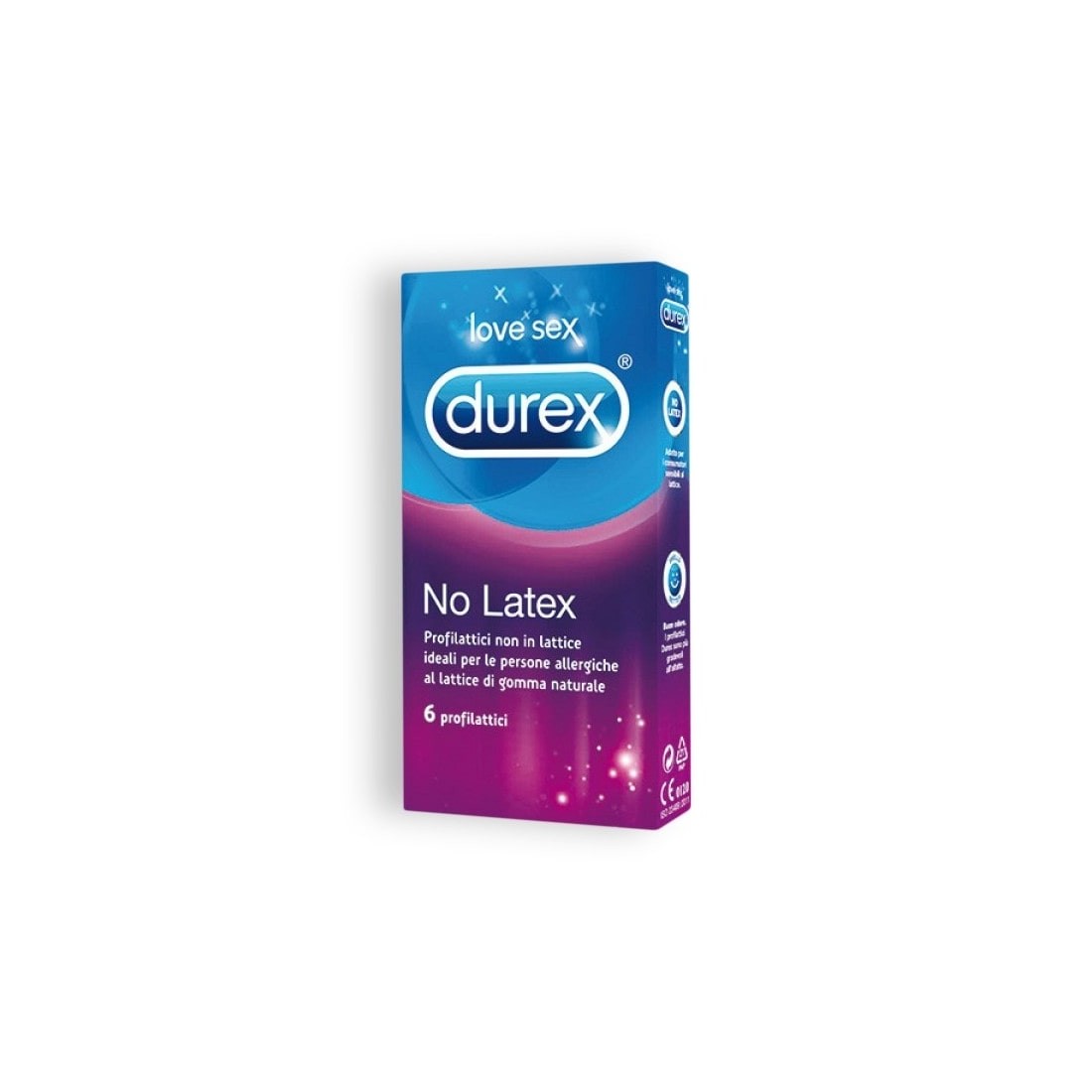 Preservativos Durex No Latex - 6 Unidades - PR2010333978