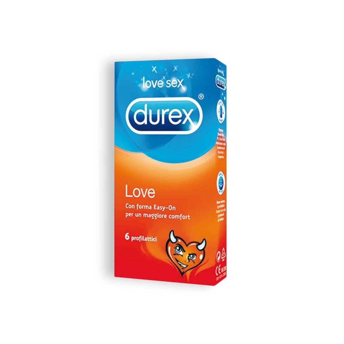 Preservativos Durex Love - 6 Unidades - PR2010322705