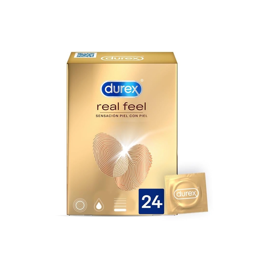 Preservativos Durex Real Feel 24 Unidades - PR2010323814
